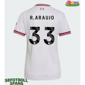 Liverpool Ronald Araujo #33 Bortatröja Kvinnor 2026-27 Kortärmad